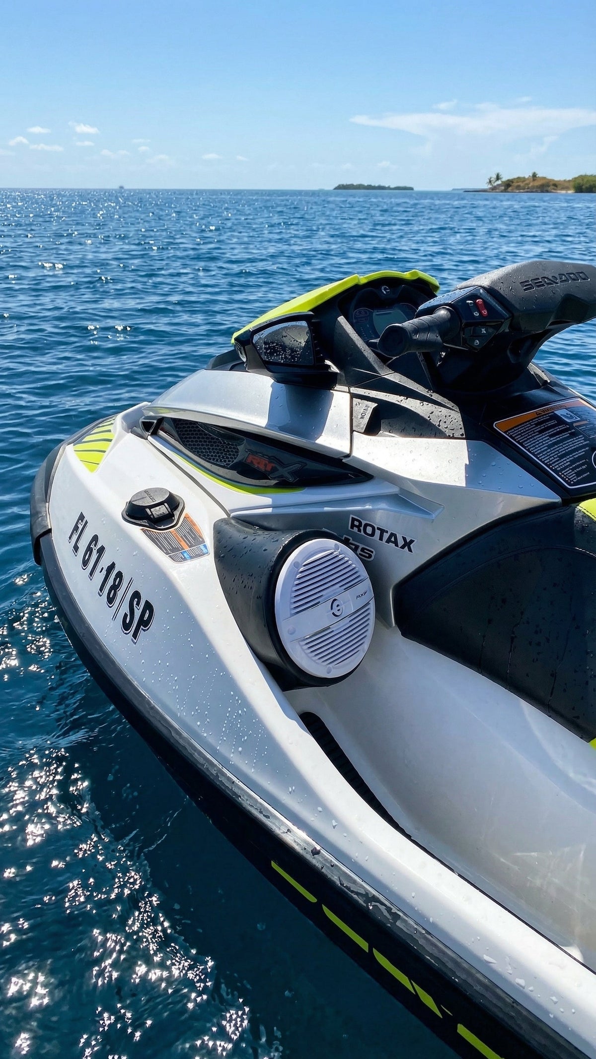 Boîtiers de haut-parleurs et de systèmes audio 6,5" pour Sea-Doo RXT GTX 2012-2019