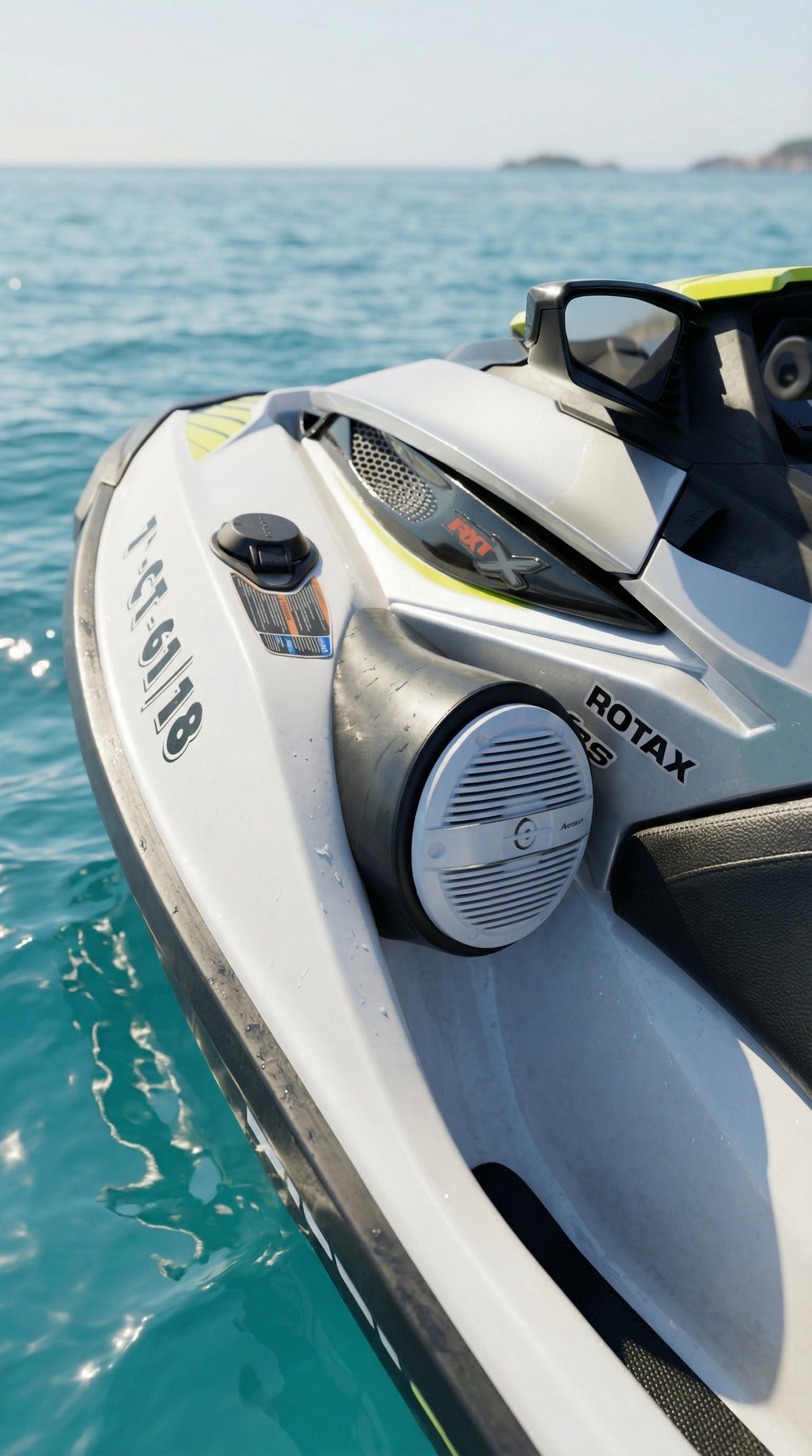 Boîtiers de haut-parleurs et de systèmes audio 6,5" pour Sea-Doo RXT GTX 2012-2019