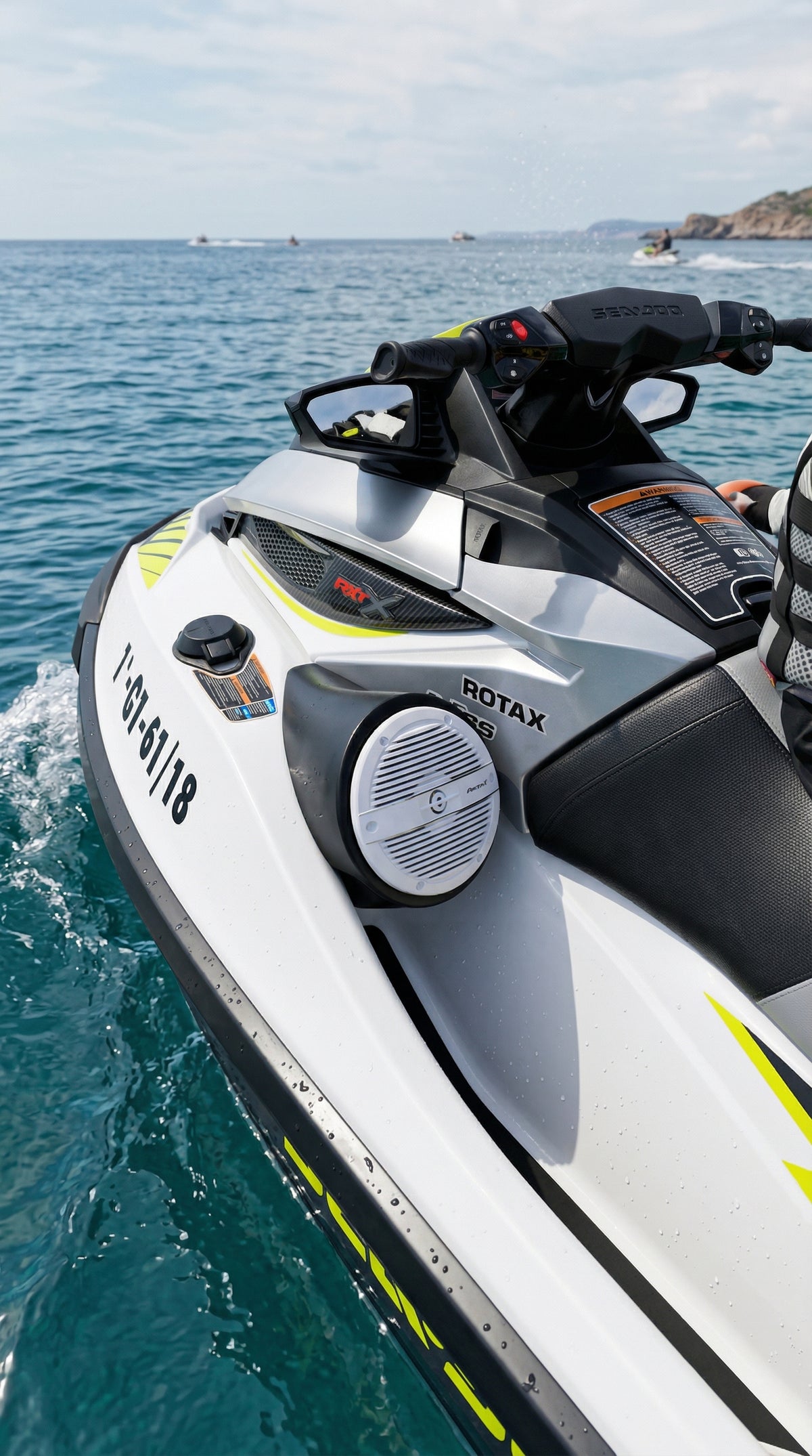 Boîtiers de haut-parleurs et de systèmes audio 6,5" pour Sea-Doo RXT GTX 2012-2019
